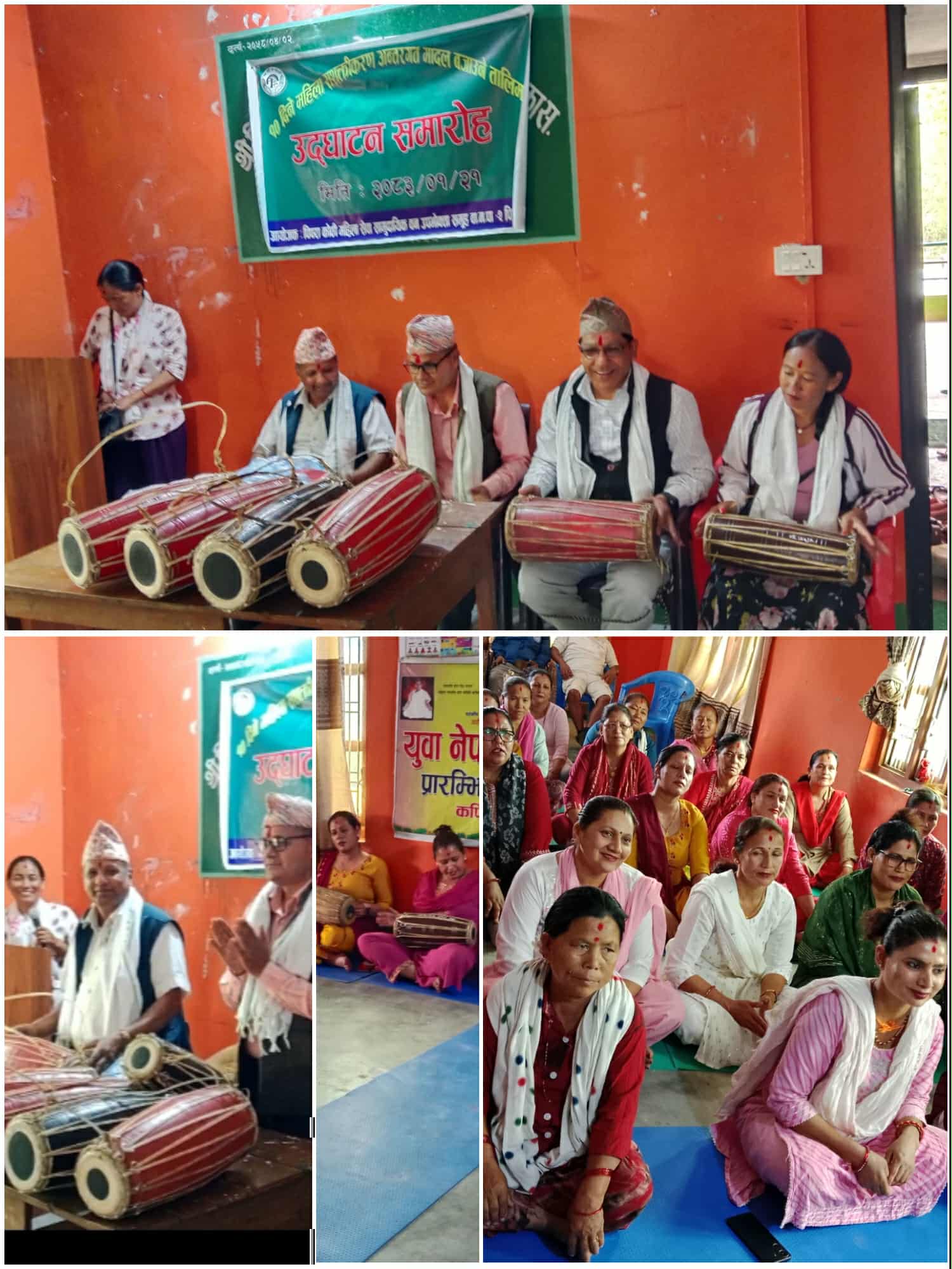 कोठी महिला सामुदायिक बनको आयोजनामा १० दिने बाध्यवाधन तालिम सुरु